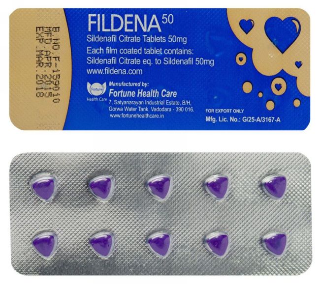 fildena 50mg avec citrate de sildénafil